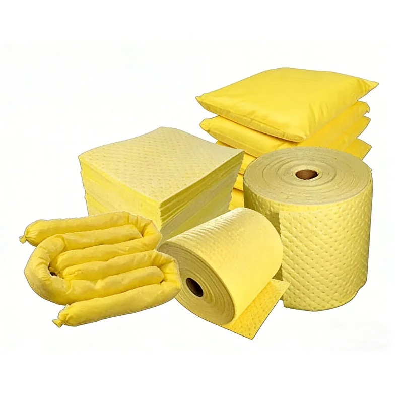 Yellow chemical absorbent