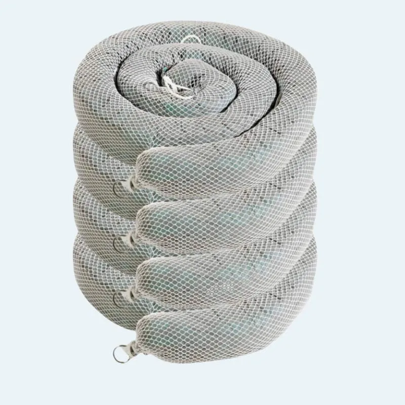 Gray Universal Absorbent Booms For Liquid & Oil Spill Control Cleanup 4 grey-universal-absorbent-boom-2