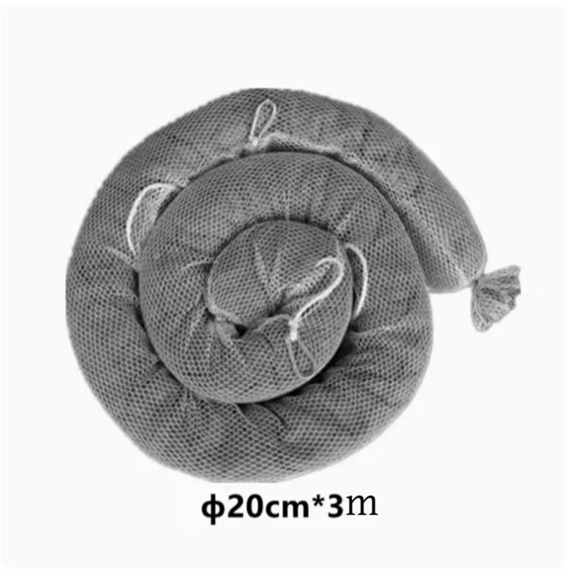 Gray Universal Absorbent Booms For Liquid & Oil Spill Control Cleanup 3 grey-universal-absorbent-boom-4