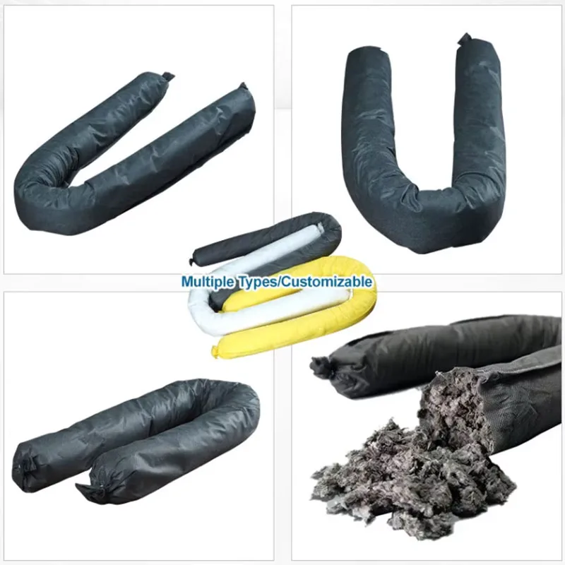 Effective Grey Universal Absorbent Socks for All-purpose Spillage 9 grey-universal-absorbent-socks