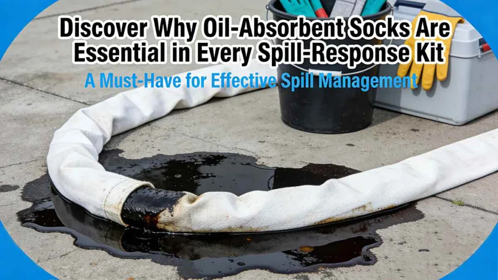 oil absorbent socks