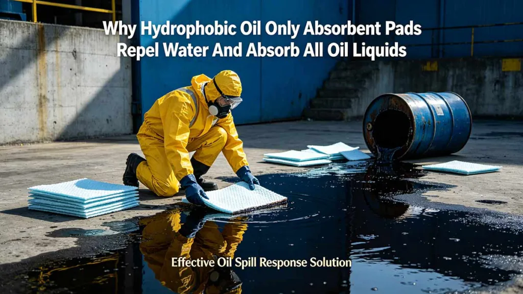 Oil-Only-Absorbent-Pads