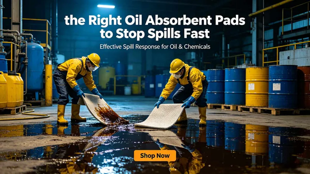 the-Right-Oil-Absorbent-Pads-to-Stop-Spills-Fast
