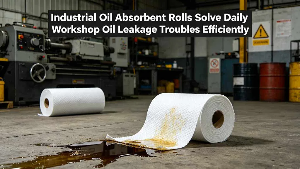 Industrial-Oil-Absorbent-Rolls