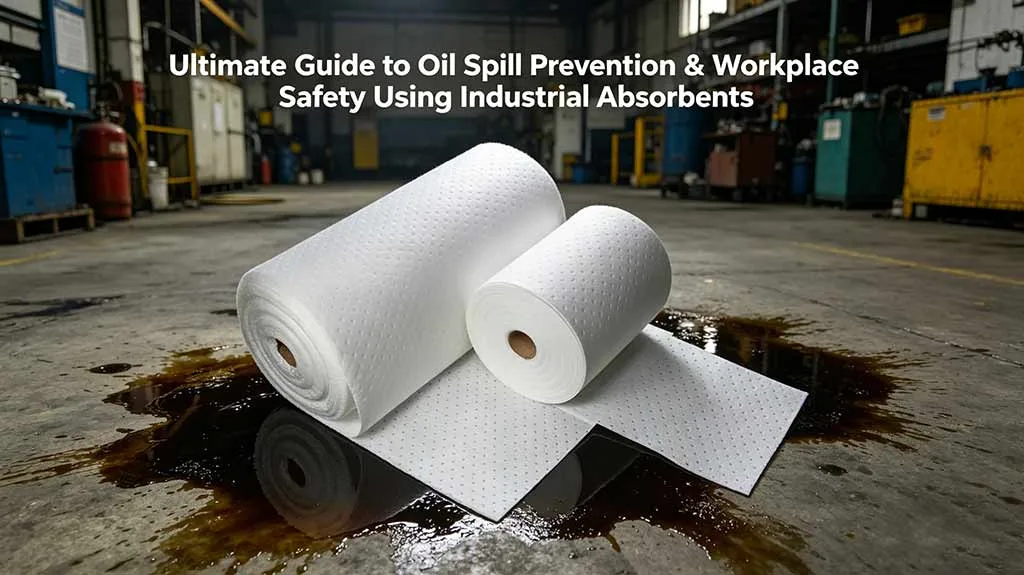 Oil-Spill-Prevention-&-Workplace-Safety-Using-Industrial-Absorbents